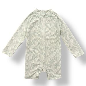 Eddie Bauer | Baby Tropical Leaf Rashguard Suit (24 mos) 🍃